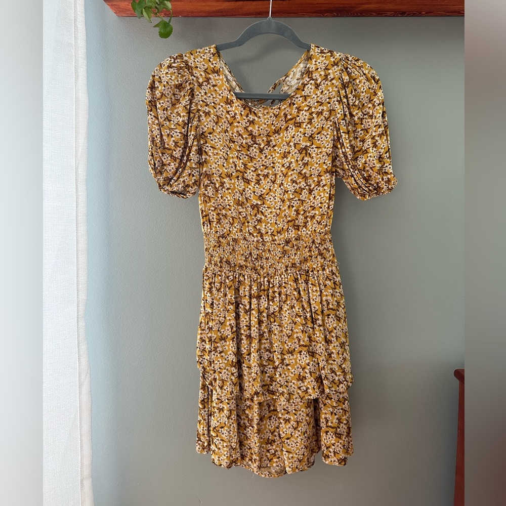 Adorable backless mini dress